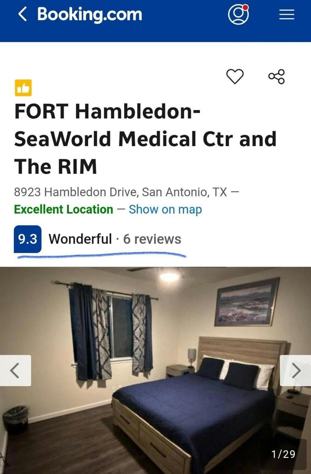 Fort Hambledon: Seaworld Medical Ctr And The Rim 샌안토니오 외부 사진